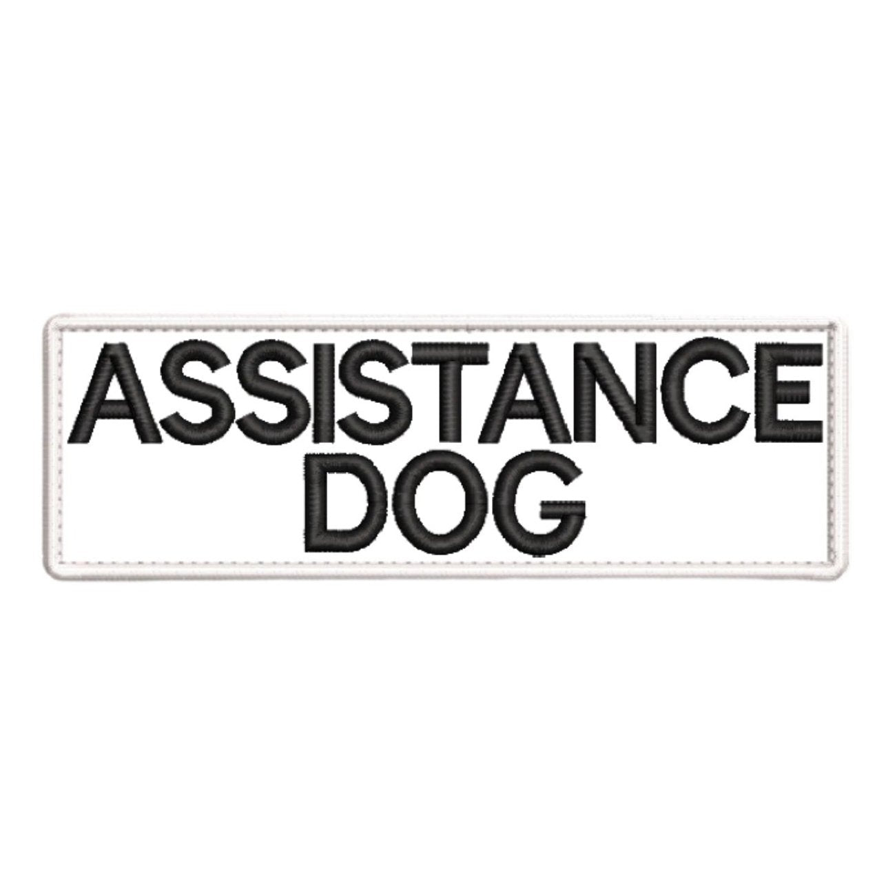 Assistance Dog embroidered patch